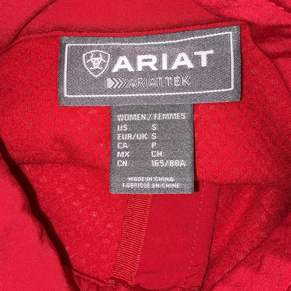 Ariat Classic Team Softshell Zip Jacket Womens Sm… - image 7